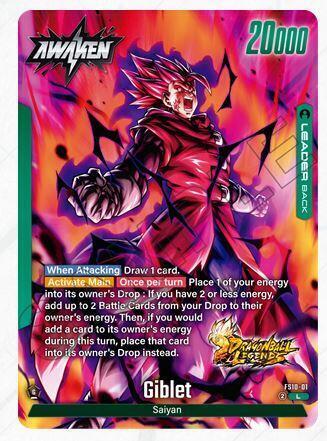 Dragon Ball Super Card Game - Fusion World FS09 Giblet Starter Deck (3)