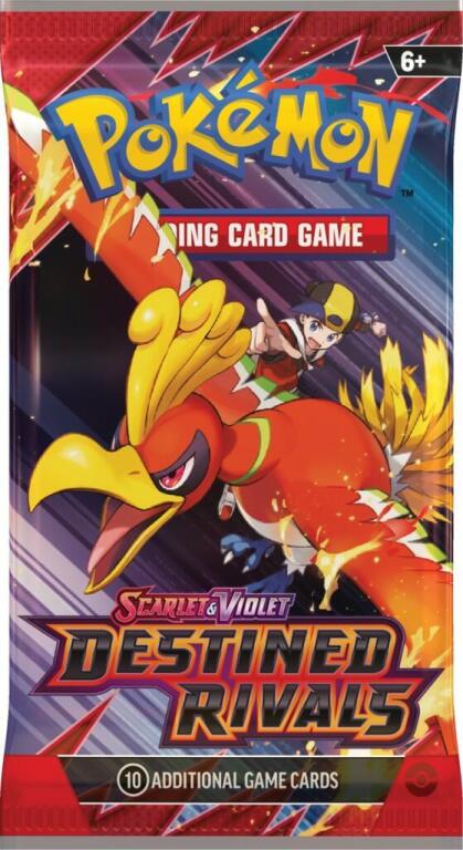 Pokémon TCG: Scarlet & Violet - Destined Rivals - Booster (4)
