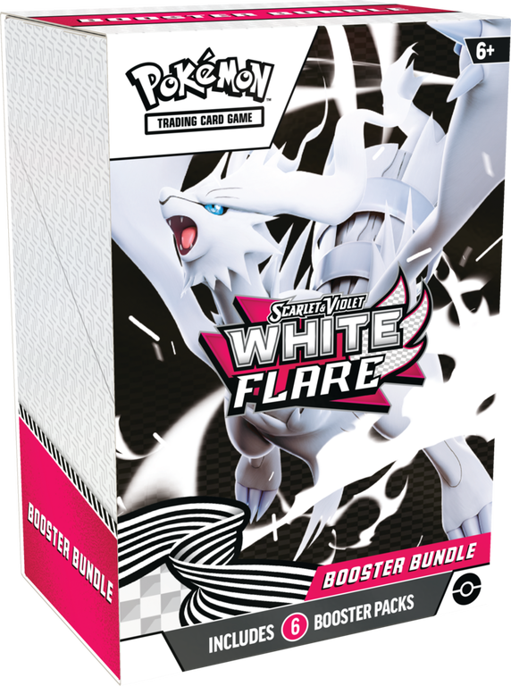 Pokémon TCG: Scarlet & Violet - Black Bolt & White Flare - Booster Bundle - Reshiram (1)