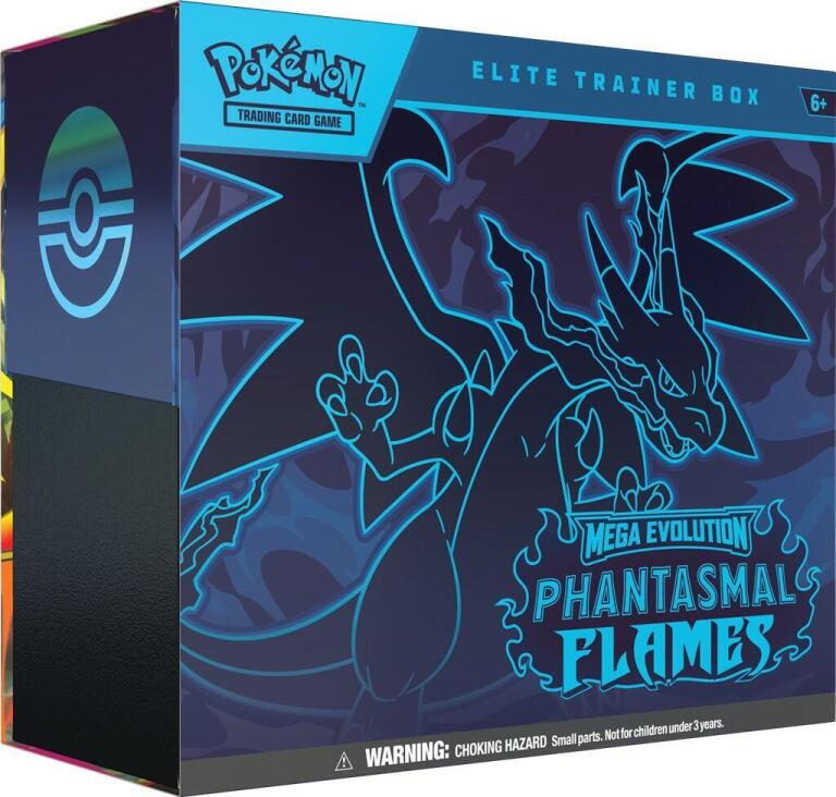 Pokémon TCG: Mega Evolution - Phantasmal Flames - Elite Trainer Box (1)