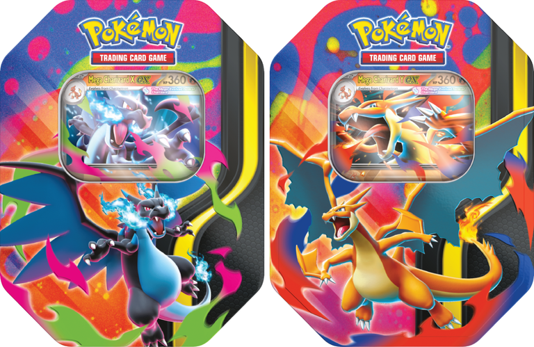 Pokémon TCG: Mega Charizard Tin - dwupak (1)