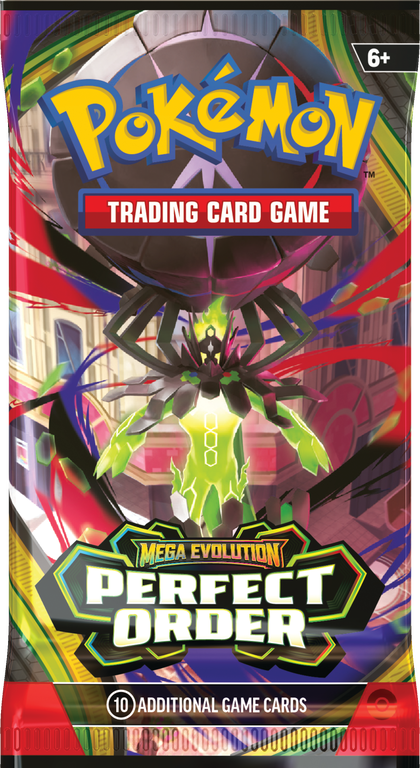 Pokémon TCG: Mega Evolution - Perfect Order -  6 x Booster (1 zestaw na klienta) (1)