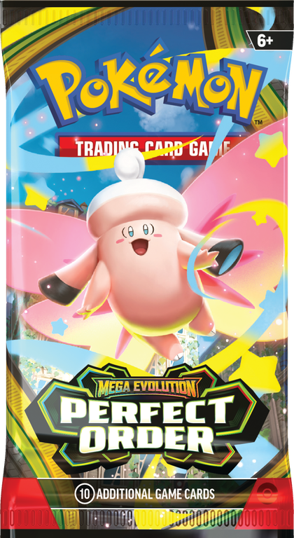 Pokémon TCG: Mega Evolution - Perfect Order -  6 x Booster (1 zestaw na klienta) (2)