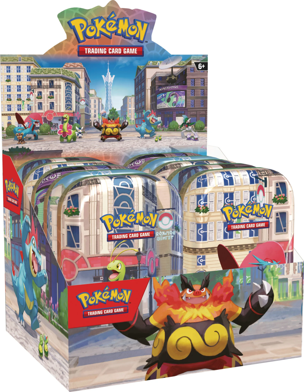 Pokémon TCG: Lumiose City Min Tin (losowy wzór)