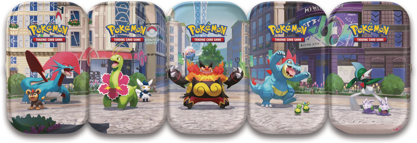 Pokémon TCG: Lumiose City Min Tin (losowy wzór) (2)