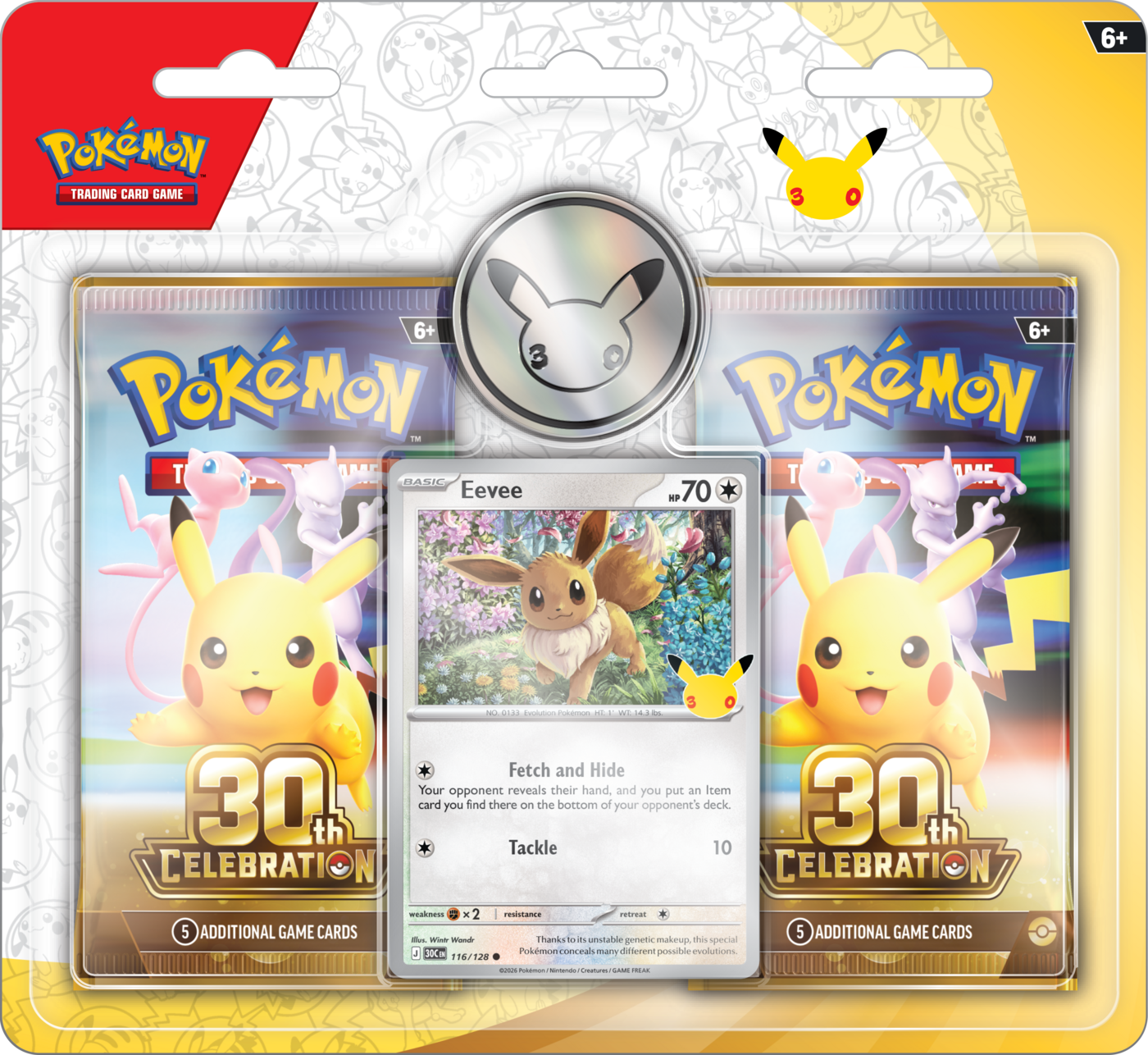 Pokémon TCG: 30th Celebration - 2-Pack (limit 12 sztuk) (1)